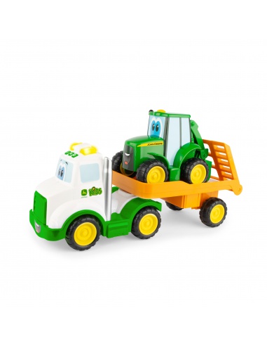 John Deere Kids - Traktor Johny s tahačem 