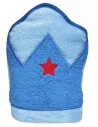 Playgro - Dětská osuška s kapucí modrá