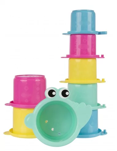 Playgro - Vodní misky krokodýl | www.prvnihracky.cz